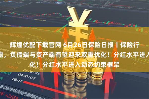 辉煌优配下载官网 6月26日保险日报丨保险行业中期业绩前瞻，负债端与资产端有望迎来双重优化！分红水平进入动态约束框架